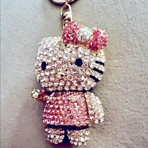 Hello Kitty bag charm/keychain- NEW